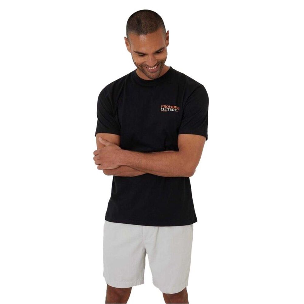 Threadbare Unisex Adult Walt Regular T-Shirt / Black